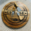Timber Reusable Cheese Board and 3 Cheese Knives Set